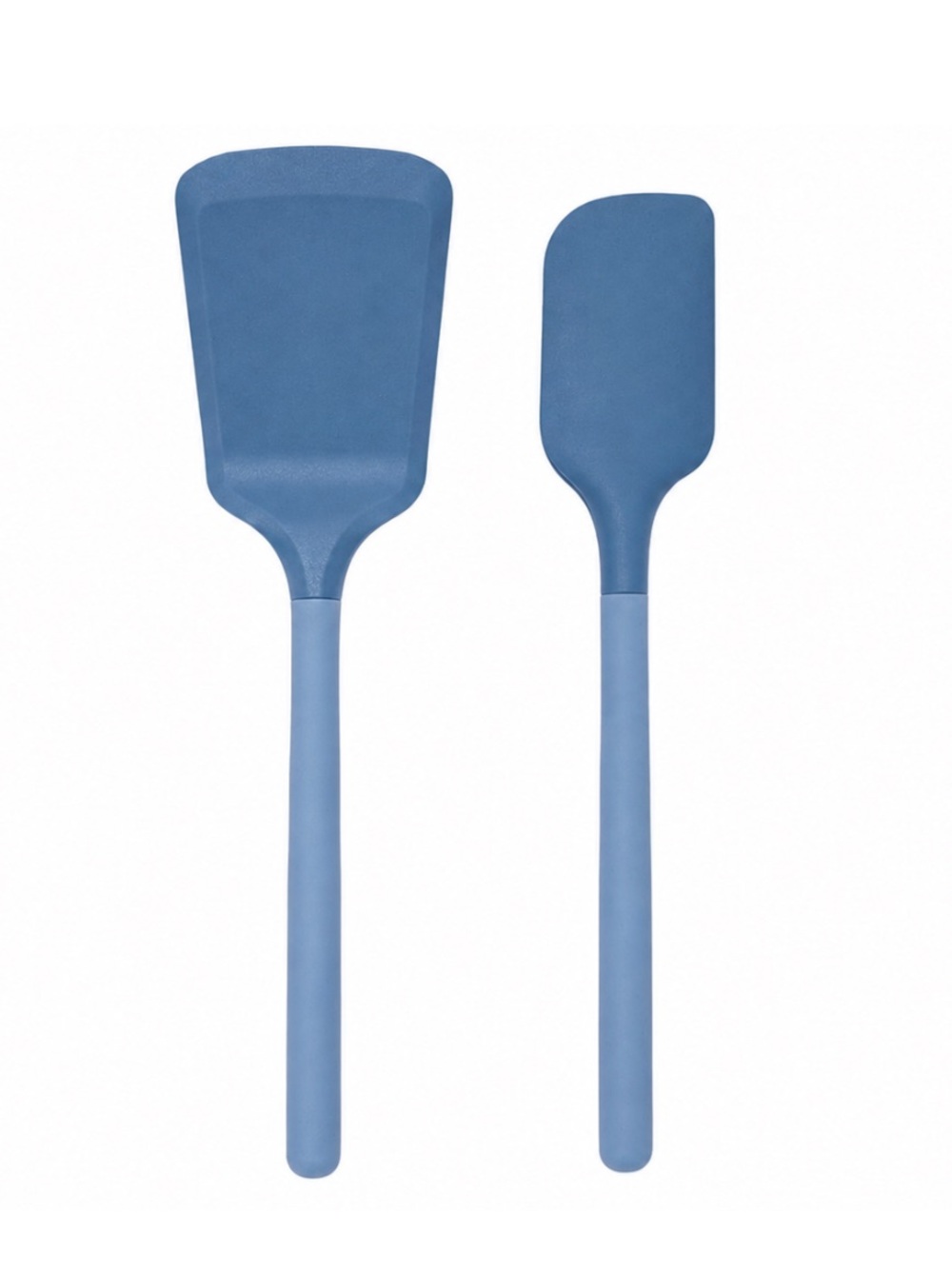 Blue Silicone Spatula Set